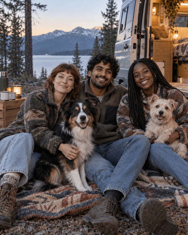 The camping crew