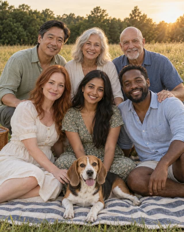 The picnic blanket